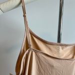 Auden Women's Pearl Tan Micro Cami with Adjustable Straps Photo 3
