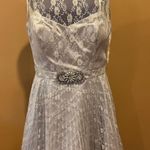 Betsy and Adam Silver Dress Photo 0