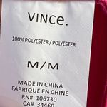Vince  shift tunic mini dress fuschia sleeveless with pockets Medium Photo 8