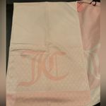 Juicy Couture  Baby Pink Wrap Shawl, NWT, JC Logo, One Size, Fall, Designer Photo 1