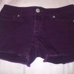 Aeropostale Maroon Cutoff Shorts Photo 0