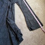 Altar'd State Altar’d State Charcoal Lace Boho Dress With Bell Sleeves. Size Large Photo 7