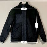 Universal Threads Women’s Faux Sherpa Double Zip Jacket Black Pink Interior NWT Photo 6