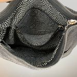 Talbots Black Woven Hobo Shoulder Bag Photo 2