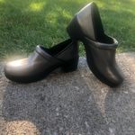 Lands' End  Clog Mule Heel Metallic Silver Gray Size 10 Slip on #444703 Photo 11
