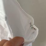 Madewell  White Embroidered Tank Mini Linen Dress Pockets Eyelet 2 Photo 8