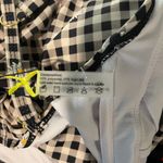 Marina West Swim Gingham Daisy Bikini High Waist Size S New With Tags Black Photo 7