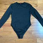SheIn - Black Long Sleeve Bodysuit Size L Photo 0