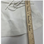 J.Crew Shirt Womens 00‎ White Wrap Tie Waist Long Sleeve V Photo 7