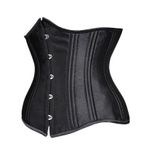 SHAPERX Black Longline Heavy Duty Corset Cincher Weight Loss Body Shaper Women M Size M Photo 1