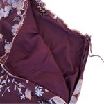 Free People EUC  Floral Embroidered Dress Purple Size 4 Photo 10