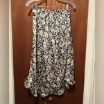 Sienna Sky Floral Black, White,& Yellow Women's Skirt Photo 2