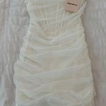 Revolve White Mini Dress Photo 0