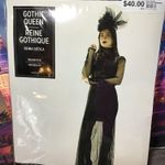 Gothic queen adult costume size medium 8 Photo 0
