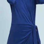 Anthropologie Dress Dolan Sanibel Jersey Stretch Knit Side Knotted Mini Dress Photo 0