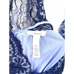 SOMA | XL | Nightgown Pajama Slip Soft Jersey Rio Maxi Bra Dress Lace Sleepwear Blue Photo 3