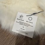 Sissily Designs Soft Ivory White Faux Fur Shawl Wrap NEW Photo 5