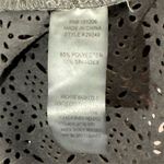 Soft Surroundings  Black Eyelet Waterfall Vest Open Front Layering Top XL‎ Boho Photo 7