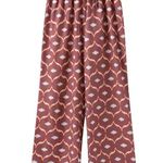 Stylish Women's Patterned Pants Brown Size M Photo 0