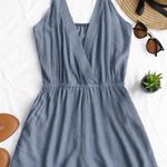 Zaful V Cut Romper Photo 0