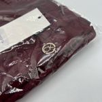 Calvin Klein Elegant Satin-Trim Chiffon Evening Wrap in Maroon NWT Photo 3