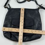 Lucky Brand  Leather Boho Messenger Crossbody Bag Black Photo 11