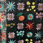 STAUD Rina Floral Maxi Dress Black Mesh Embroidered Sheer Overlay Size Small Photo 8