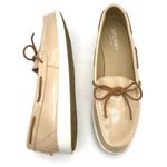 Sperry  Topsider Classic Boat Shoes Beige Patent Leather Loafer Women’s Size 10 Photo 1