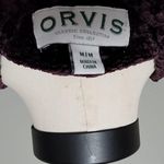 Orvis plum chenille crewneck sweater size medium Photo 6