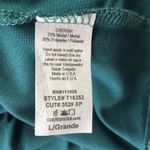 Cherish  3/4 sleeve tunic  with lace up back Size large Photo 5