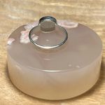 Sterling Silver Moonstone Oval 925 India Ring Photo 8