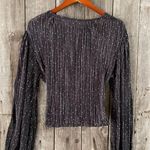 Princess Polly  black polka dot top - US size 8 Photo 1