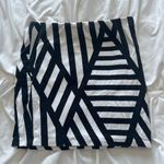 Black And White Mini Skirt Size XS Photo 1
