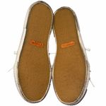 Vince White & Taupe Leather & Suede Kess Slip On Lace Up Sneakers Mules size 8.5 Photo 9