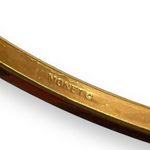 Monet Womens Bracelet Bangle Gold Tone Stamped Textured Photo 6