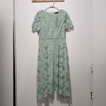 Preston & York  Soft Blue Lace Midi Dress Photo 9