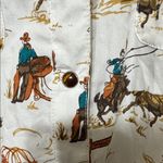 Tasha Polizzi Western Print Long Sleeve Dress White Size L Photo 8