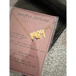 Taylor Swift NWT Swiftie Forever Gold Necklace Photo 1