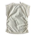 Madewell Womens cream colored Side-Cinch Muscle Tee Photo 5