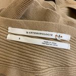 Anthropologie NWT  Mock Neck Midi Dress Women's Small Cedar Tan Sleeveless Knit Photo 15