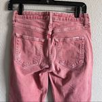 AMO Stix Crop Jeans in Canyon Rose Pink Size 25 Photo 11