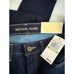 Michael Kors MK Izzy Skinny Jeans Women’s Size 8 Dark Wash Denim Mid Rise NWT Photo 6