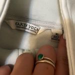 Earth Yoga Sustainable Organic Clothing Mint Athletic Quarter Zip size XL Green Photo 2