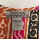 World Market Mixed Print Tiered Maxi Dress S/M Size undefined Photo 3