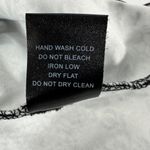 Haute Monde |  | Black & White Velvet Pleated Paisley V-Neck Dress - M Photo 8