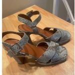 NY&C New York & Company Womens Adalia Platform, Square Heels, Rubber Outsole Blue Size 6 Photo 9