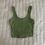 Full Tilt  Green Crop Tank Top Photo 0