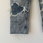 We The Free Free People My Own Lane Straight Jeans Acid Wash Distressed Size 25 Photo 5