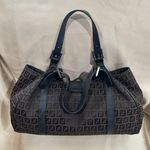 Fendi Authentic Vintage Zucchino Canvas Bag Photo 1