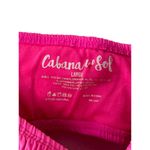 Cabana Del Sol  Hot Pink Bikini Top Women's Size Large Photo 5